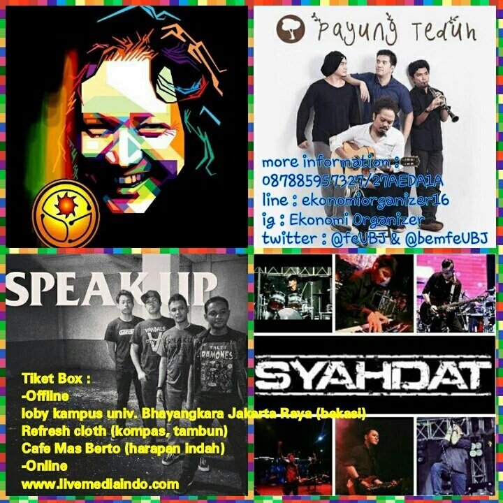 H-8 menuju acara puncak ..
Mau tau keseruan mereka?
Ayo buruan dapatkan tiketnya sebelum kehabisan..