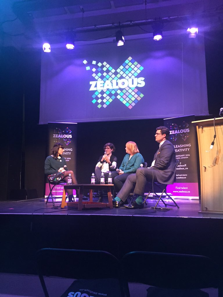 InterchangeLDN's tweet photo. 'The audience are the performers' @donnawdesign #interaction #ZealousX https://t.co/IQ2BEDkY97