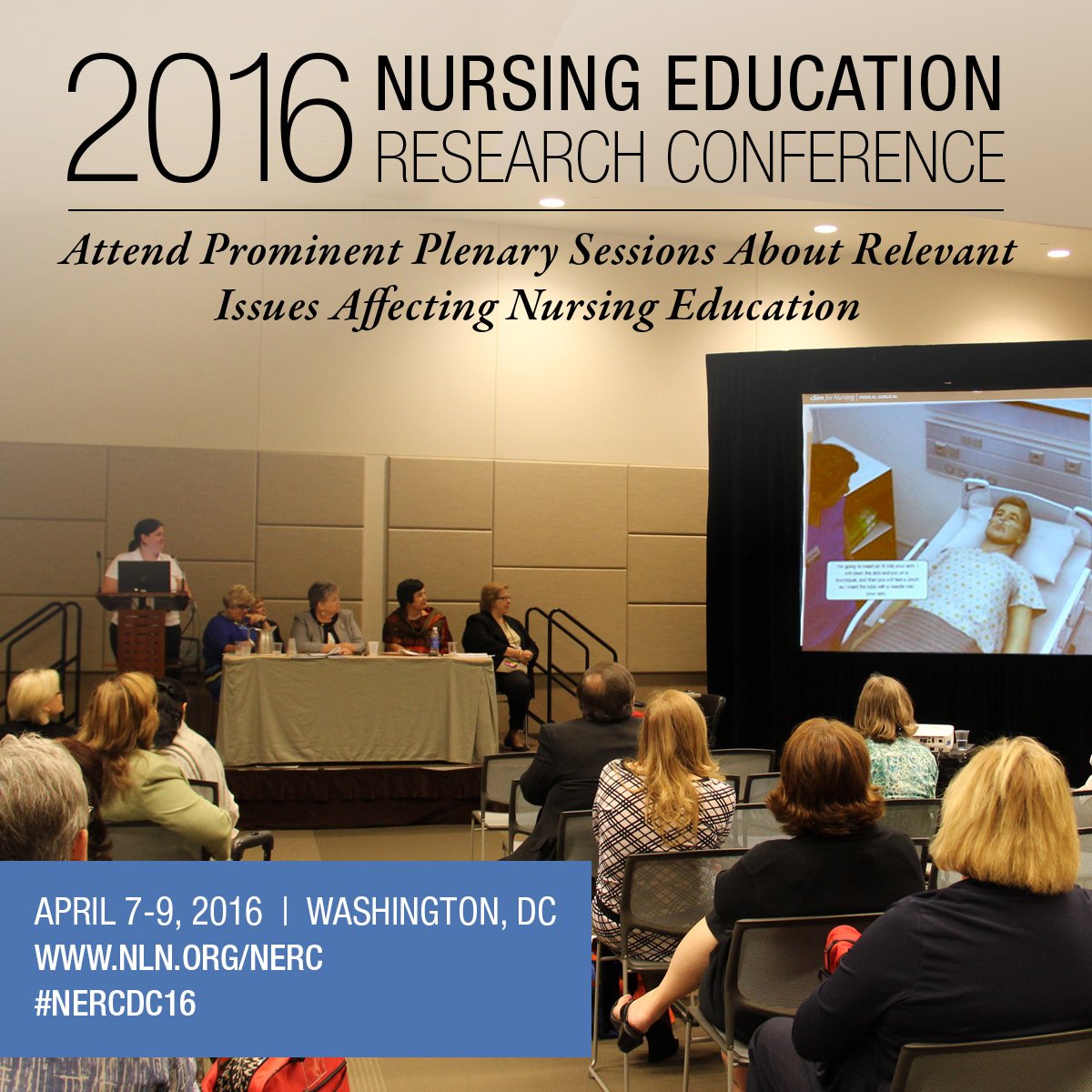 SigmaNursing's tweet image. NERC is the perfect opportunity to network with more than 300 nurses! Register today at bit.ly/1ZAtJko.