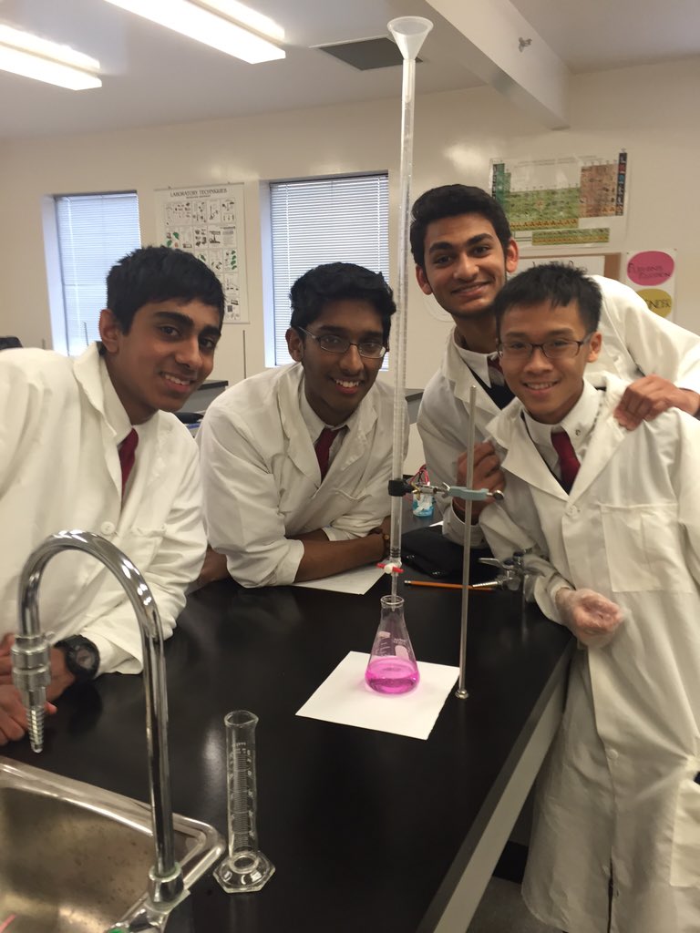 MsMBoulouTCPHS's tweet photo. My Grade 12 chemistry students completed their first titration today! Great work everyone! @TCPHSUpdates #thinkers https://t.co/zX2XNmwLhJ
