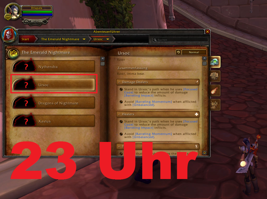 Heute, 23Uhr erster Alpha Raid test URSOC Stream wird an sein ;) #warcraft twitch.tv/driapala/