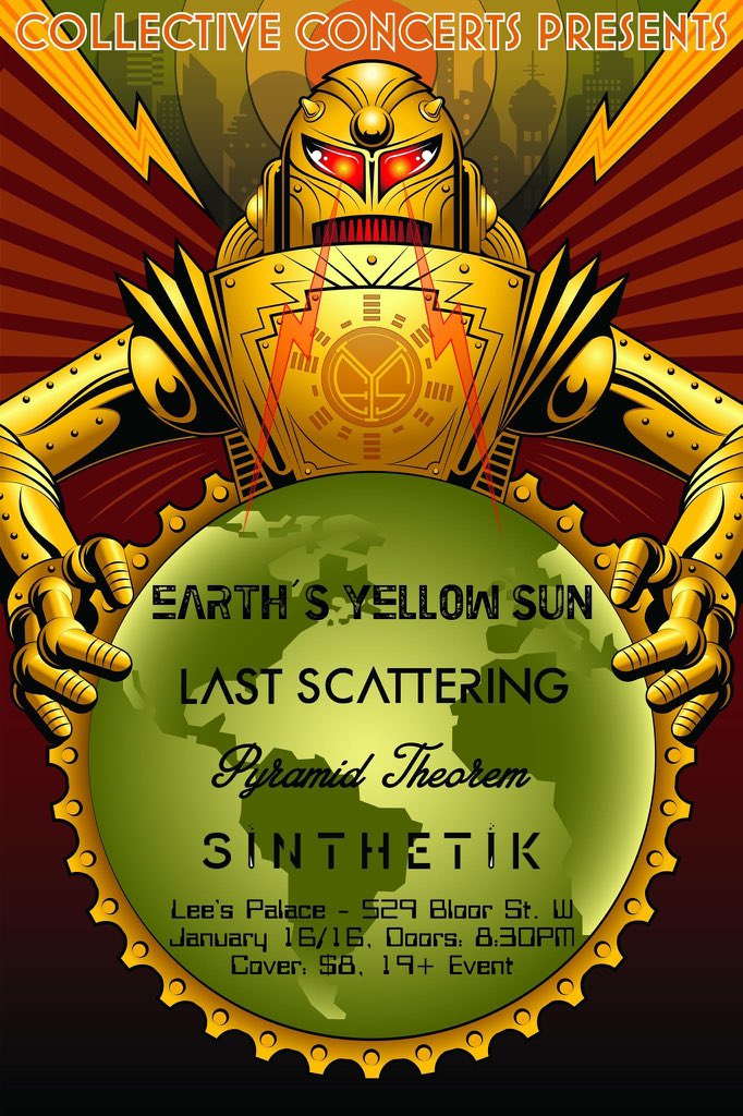 Toronto friends, come out to Lee's Palace tmrw night. This will be Jeff Hyde's last show so don't miss it!