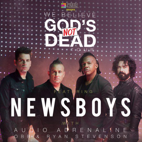 goteerecords's tweet photo. .@ryansmusic is going back on tour with the @newsboys this year! Dates at https://t.co/BPHk6cV2YM https://t.co/cMQz3wVcUI