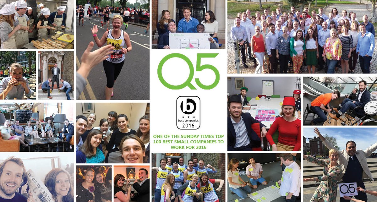 q5partners's tweet photo. We are thrilled to have been named as one of the Top 100 Small @bestcompanies to Work For 2016! https://t.co/jJ9D2r2sj5