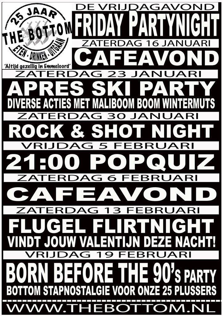 Het is weer vrijdag, de week is weer voorbij! <a href="/CafeTheBottom/">CafeTheBottom</a> <a href="/TOPNOP_NL/">TOPNOP</a> <a href="/DeNOP/">De Noordoostpolder</a> <a href="/StadEmmeloord/">Stad Emmeloord</a> <a href="/OmroepFlevoland/">Omroep Flevoland</a> #RT
