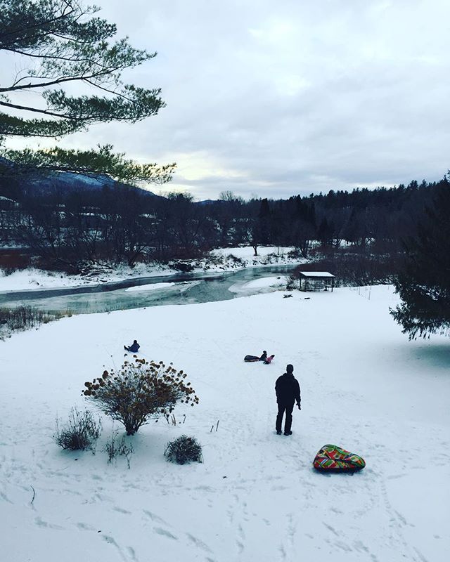 butternutmf's tweet photo. A fresh snowfall means it's time for some outdoor fun--sledding! #ThisisVT #RunningOnMaple https://t.co/TTYzLKgbiX