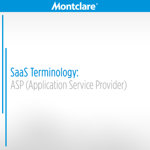montclaregroup's tweet photo. Before #SaaS, we had ASPs, a single-tenant software service with individual customer software/hardware. #SaaSTerm https://t.co/WR5dbdF3HI