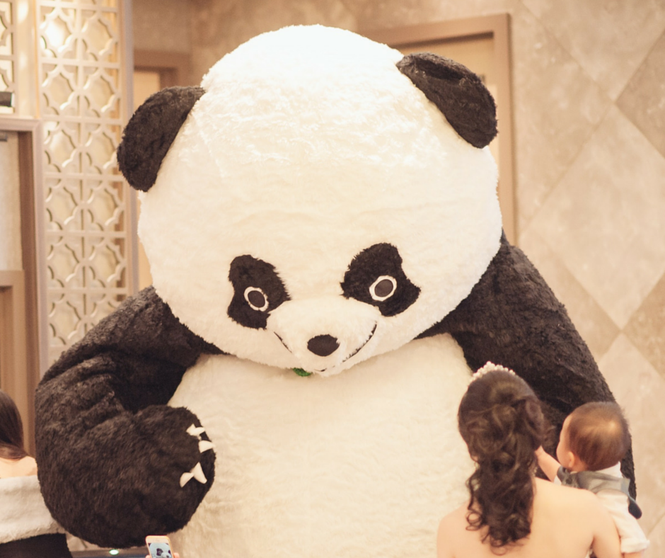 #FlashbackFriday Having this panda at our wedding was so much fun!