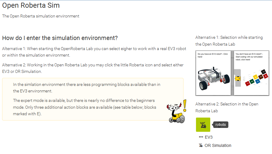 RobertaIAIS's tweet photo. 2D-Robot progrmming with #OpenRoberta The documantation about #OpenRobertaSim is now online https://t.co/jBs3sv7cpE https://t.co/fJBl8YwtkU