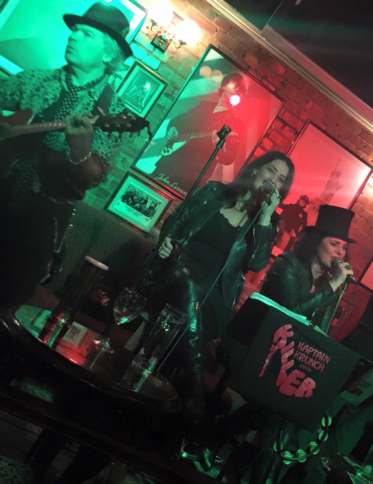 KKKillerHeels's tweet photo. Fab gig @Cavern_SW20 on Wed night! Great venue! Thanks for having us! @avrilappleyard @Rosiemakeup01 @PKrunch https://t.co/Cp47bLEERg