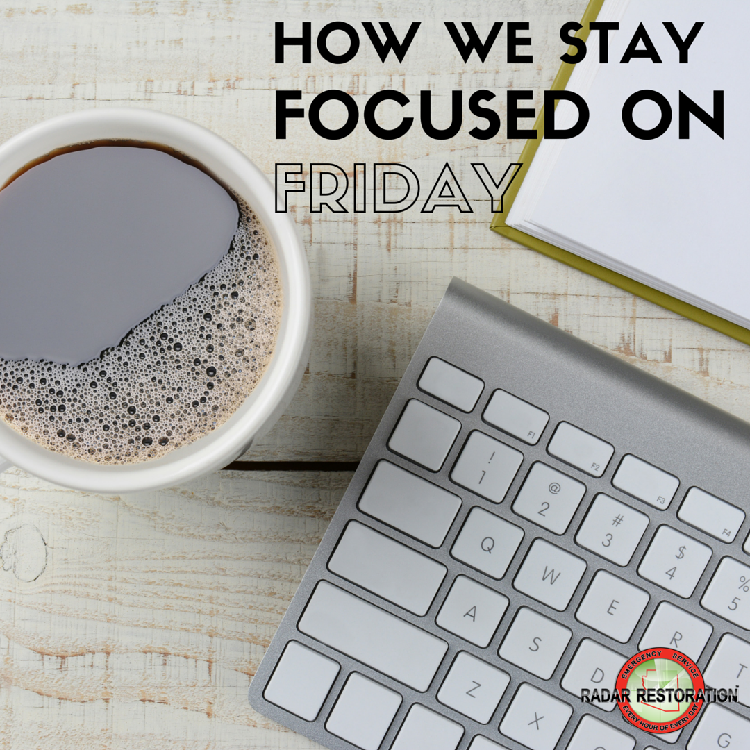 RadarResto's tweet photo. Pour a cup and get your focus on! #TGIF #coffee #restoration  #insurance https://t.co/8MqmCa0pFP