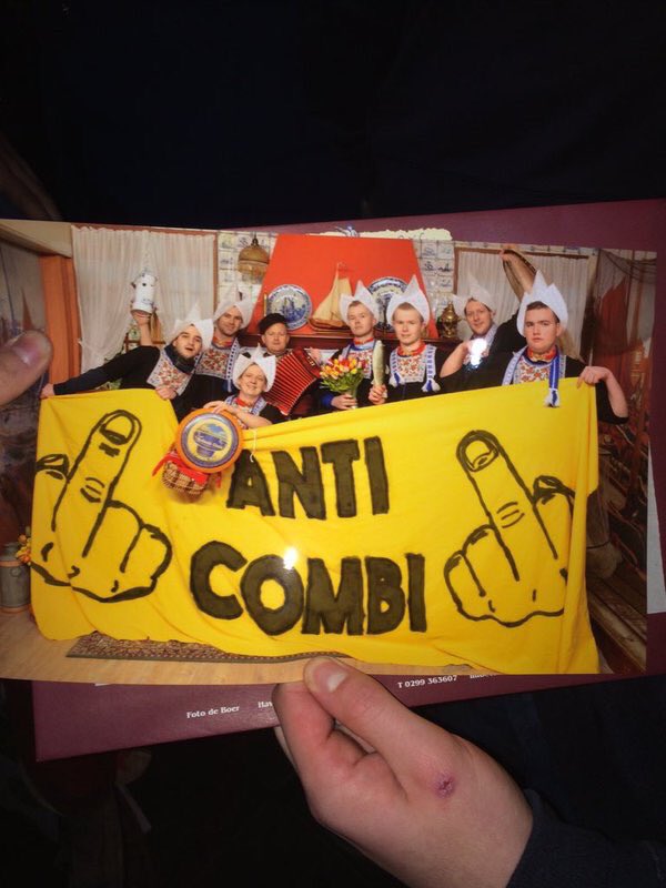 Als supporter mag je alleen met een combi naar Volendam, als toerist mag je wel gewoon afreizen. #volNAC