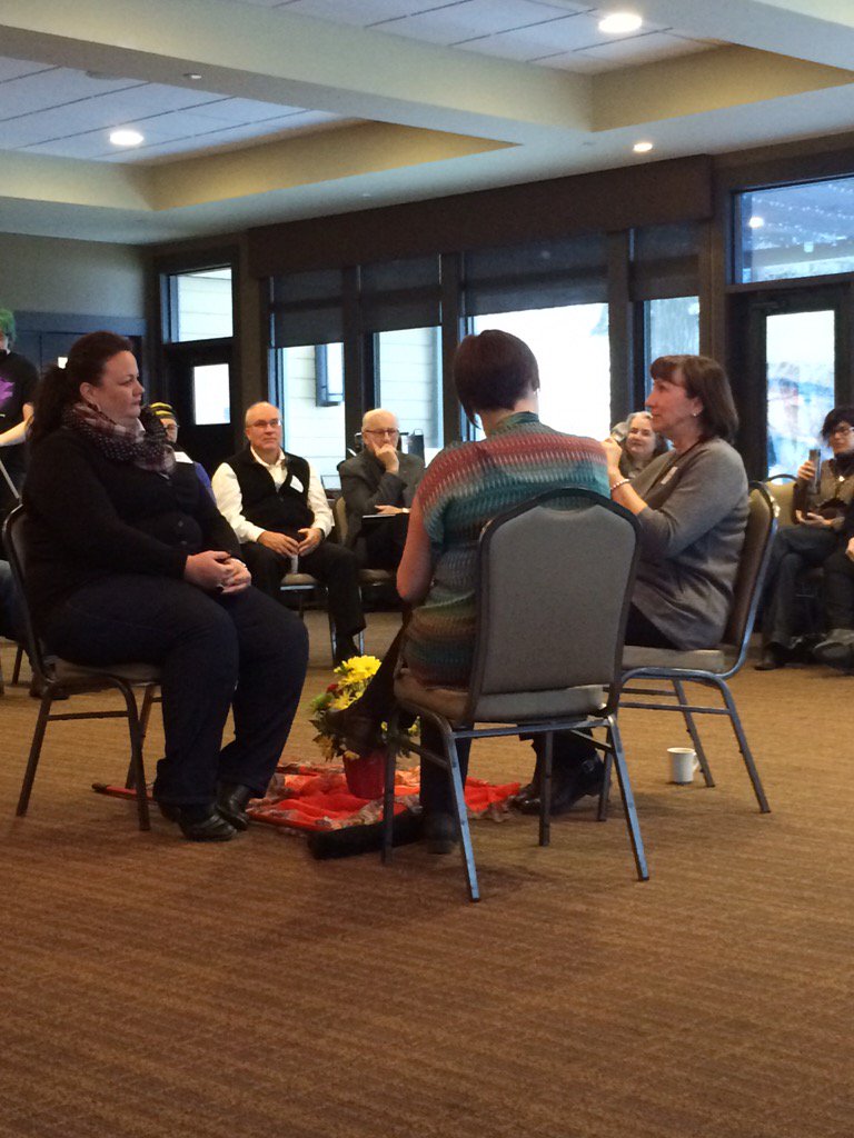 Kritter55's tweet photo. Fun in the fishbowl @ourhighriver #OHR2016SUMMIT https://t.co/5pdWOMhbLh