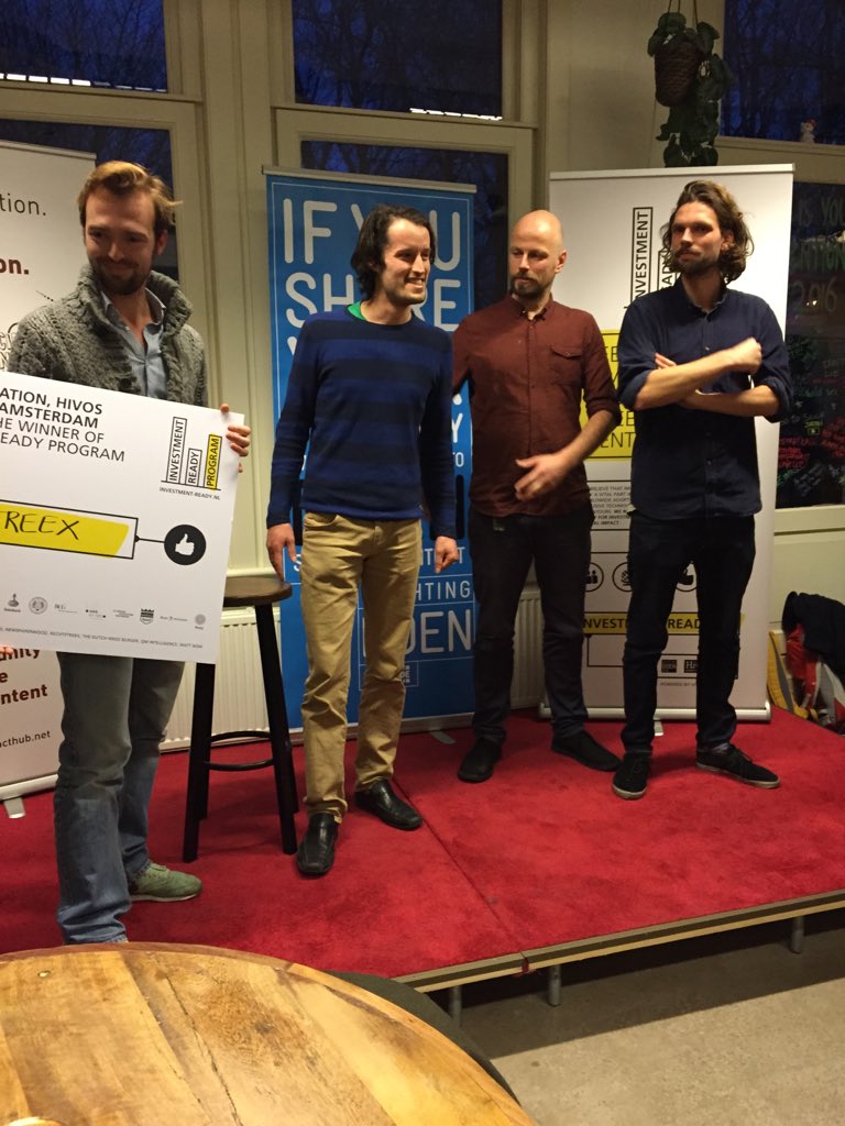 #investmentready @ImpactHubAMS @Rechtstreex =Winners awesome job guys! Runners up @DutchWeedBurger  @WattNow_Energy