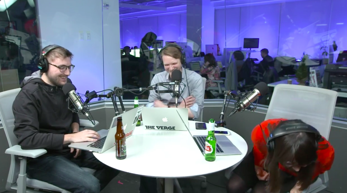 verge's tweet photo. This week on the Vergecast: Oscars noms, the Detroit Auto Show, and bad fashion https://t.co/FJa7hN5HHz https://t.co/XR8Lbmhi8l