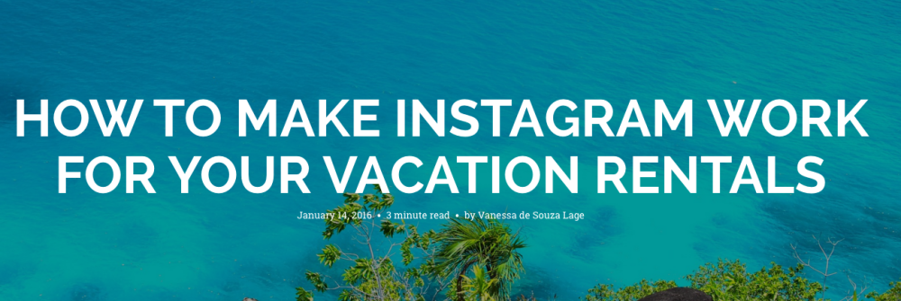 rentalscaleup's tweet photo. How to make instagram work for your Vacation Rentals : https://t.co/tbBej6mo8l via @RentalsUnited #rentalpreneurs https://t.co/F1kDE8046r