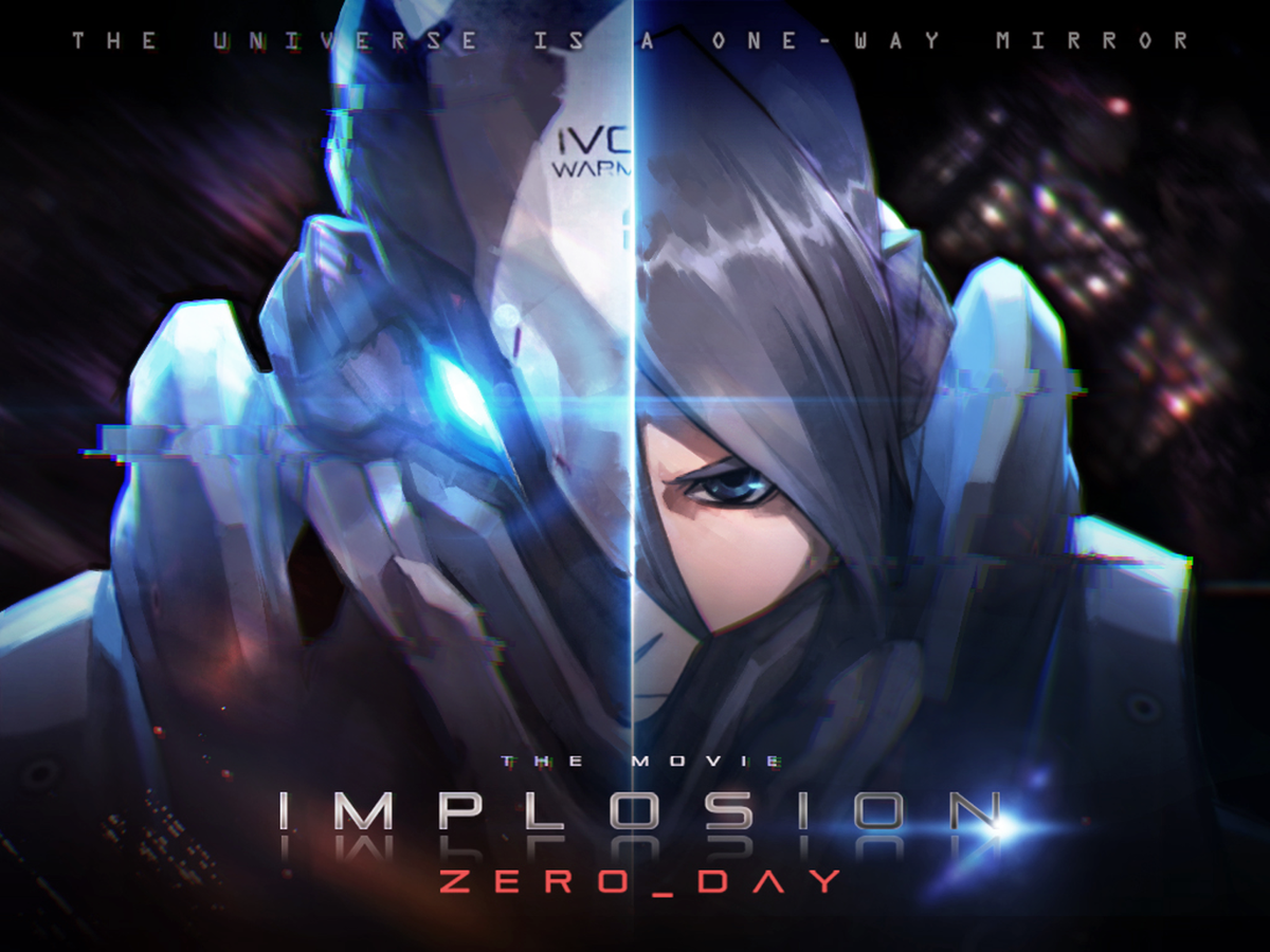 Kickstarter's tweet image. A striking anime film based on a hugely popular sci-fi iOS game: kck.st/zeroday