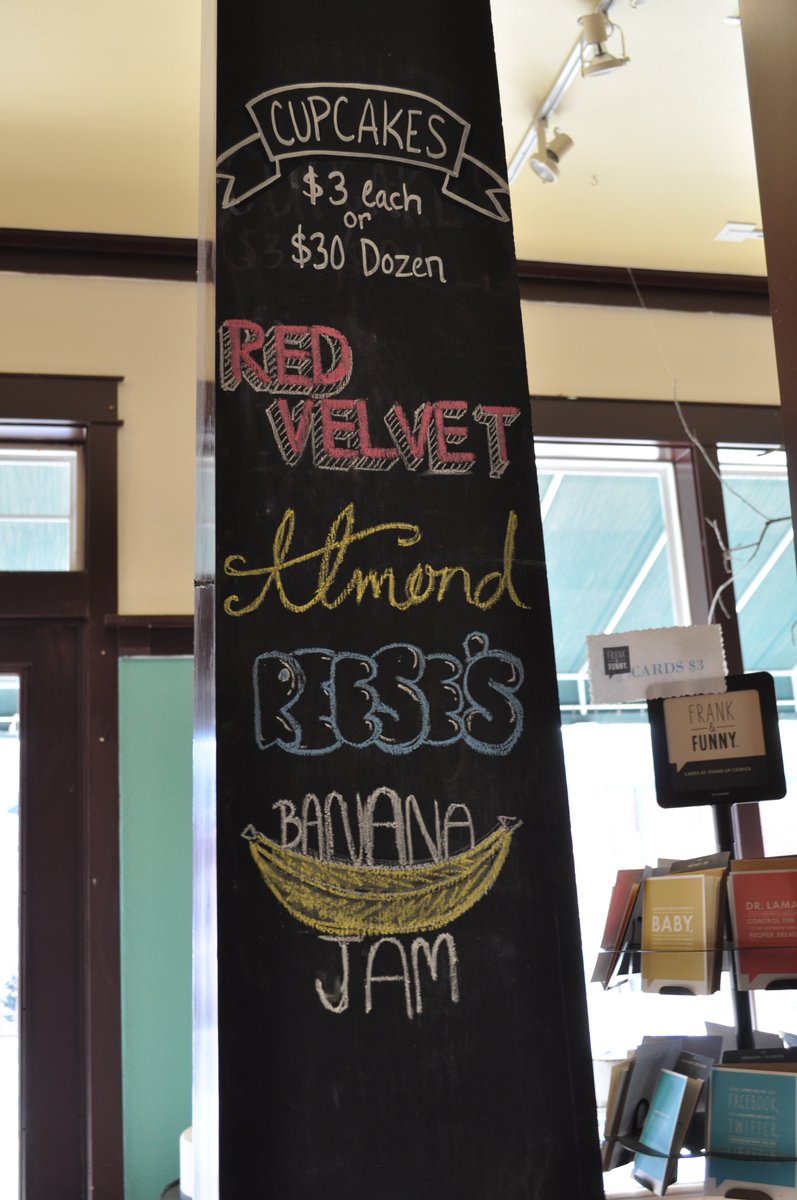 Here are our cupcake flavors today! Come on by and sweeten up your weekend!