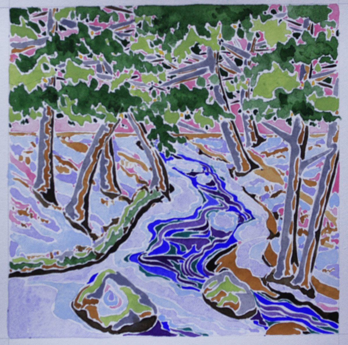 amifagin's tweet image. #visual #haiku #69 #winterstream #daily #meditation #watercolor #graphics #enjoy! visualhaiku.graphics boxed sets