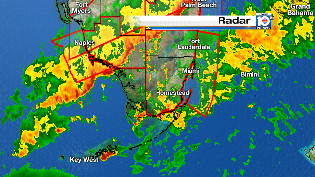 TORNADO WATCH - Broward and Miami-Dade county are now included in the tornado watch in effect till 5 pm. https://t.co/1h5XDPP7e6