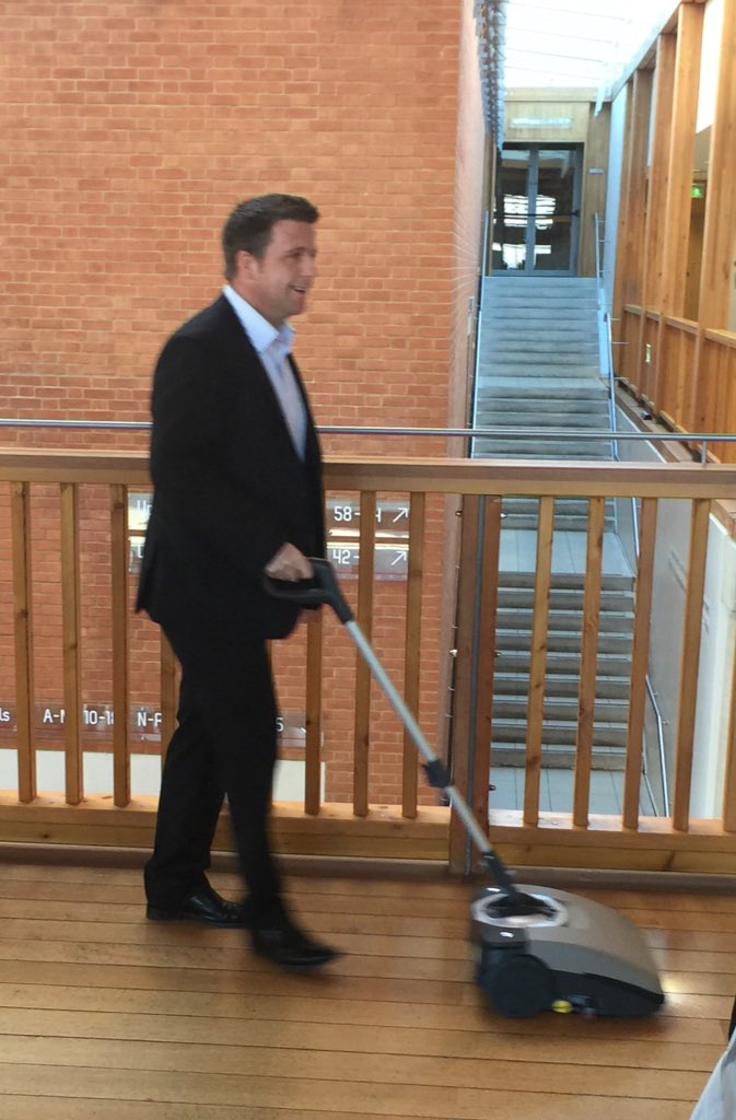 Jon Stevens (@73jonstevens) on Twitter photo An MD's work is never complete without having a go on a floor cleaning machine <a href="/vtreadgold/">Vince Treadgold</a> #retailconnected An MD's work is never complete without having a go on a floor cleaning machine <a href="/vtreadgold/">Vince Treadgold</a> #retailconnected
