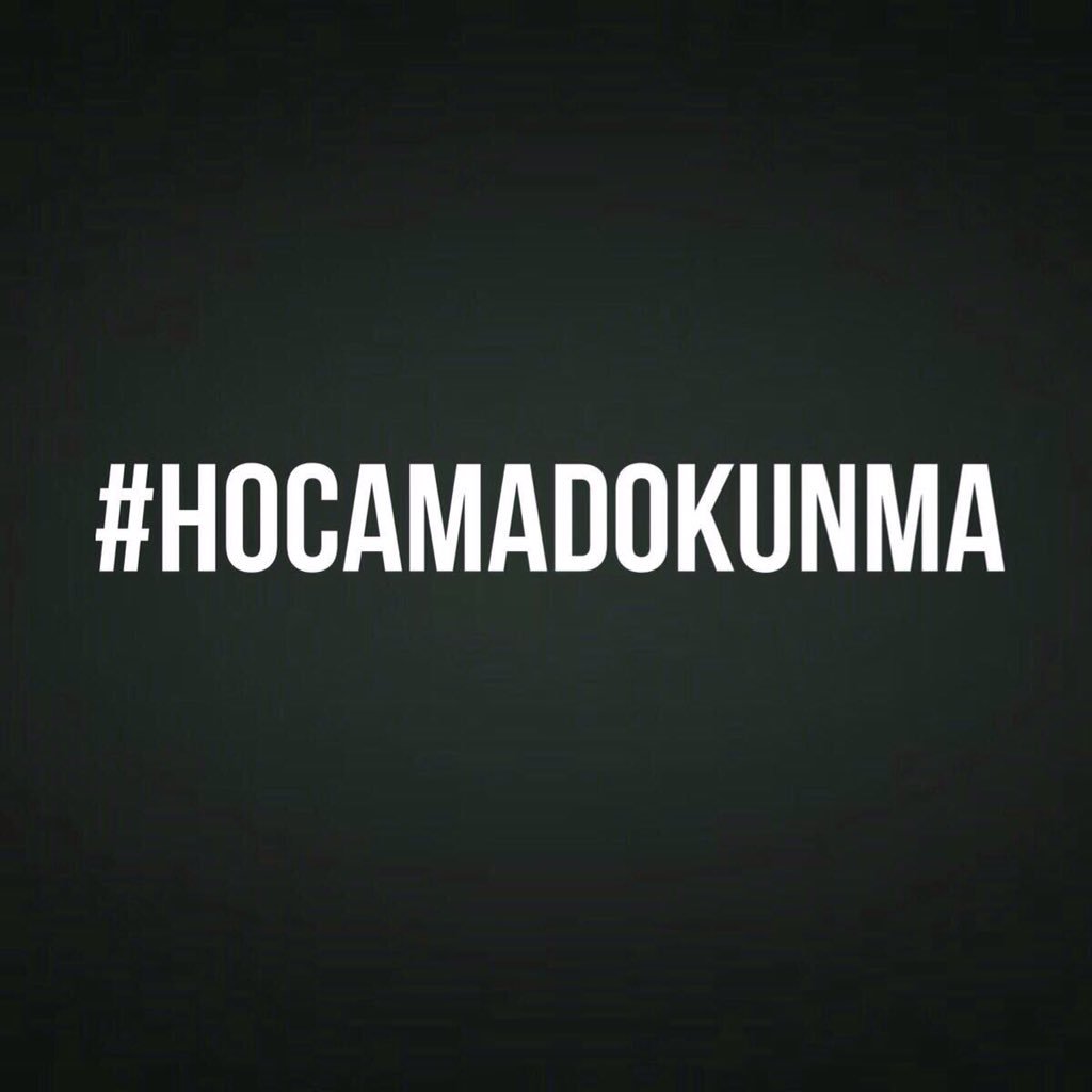 Barış isteyen #HocamaDokunma !