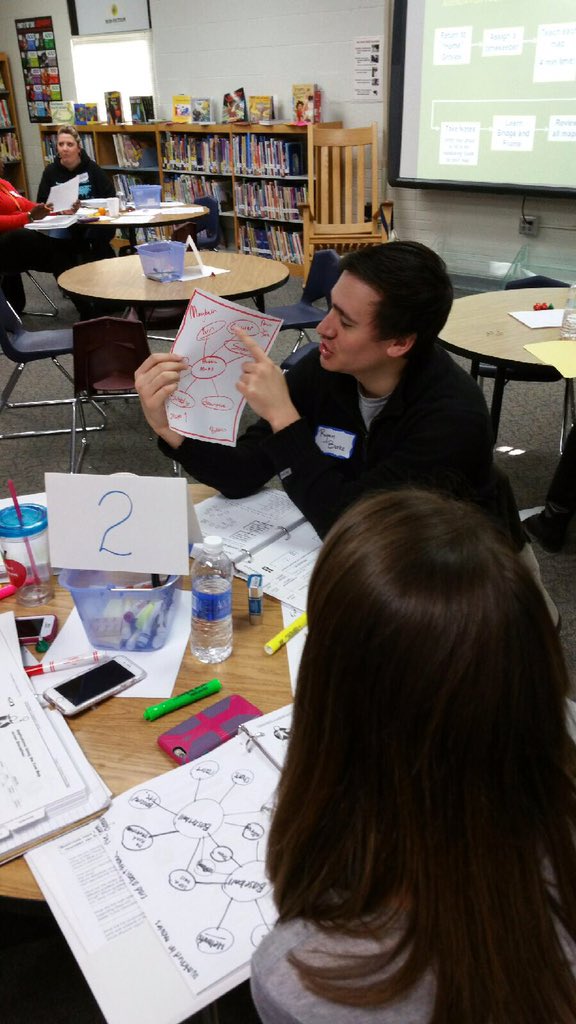 BlakneyKimberly's tweet photo. Thinking Maps training @ Whitman!  "Creating language for learning. #SuccessTPS #WhitmanRocks https://t.co/vq5pk0xdAf
