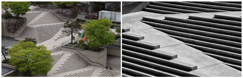 #Stramps (stair/ramps) in #RobsonSquare are functional & accessible # ...