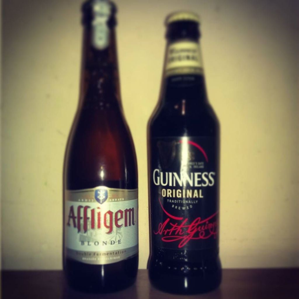 AffligemMexico's tweet photo. #Guinness ™ #Original #Dublin #Ireland #Affligem ™ #AffligemBlonde #doublefermentation #Belgium #brewedinbelgium 🍺🍺… https://t.co/G10l51XiBb