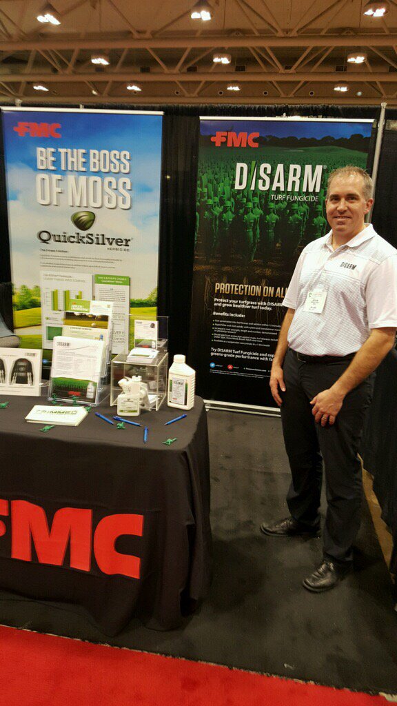NaimurRahmanPHL's tweet photo. FMC team attending Canadian Golf Course Management Conference. #CGCMC2016 #DisarmCanada @FMCturf @amanwarren https://t.co/MjToVqABHm