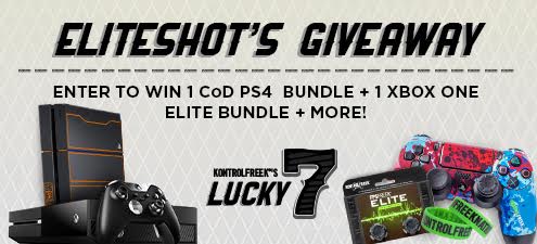 iEliteShot's tweet image. Win PlayStation 4/Xbox One Elite Bundles &amp;amp; MORE!

Enter here: bit.ly/EliteKFGiveaway #GoodLuck 🙏