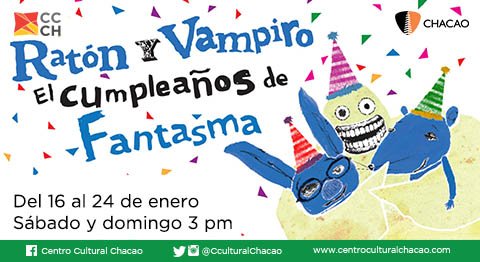 Hasta el #24Ene estaremos celebrando el cumpleaños de Fantasma conoce más aquí bit.ly/1Pg4p8f