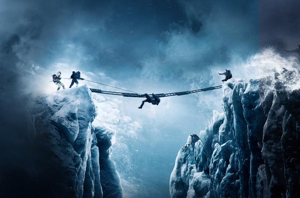 Gece gece iyi ağlattı, hayalleri uğruna orada hayatını kaybedenlerin anısına... #Everestmovie