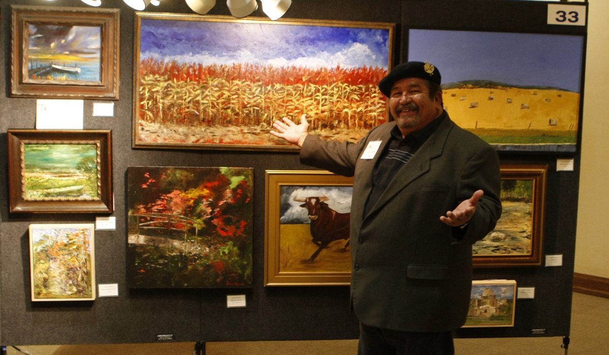 Here's a flashback of our previous Western &amp; Heritage Art Show. See y'all there Jan. 22 #fbf kiwanisartshow.com