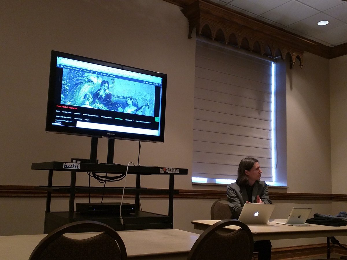 KeeganSLW's tweet image. From Poets 2 Rockstars #WordPress site: NickLoLordo.com on #OUCreate. #OUTechExpo