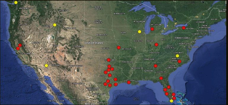 A picture of the location the best Cables Wake Parks in United States !!