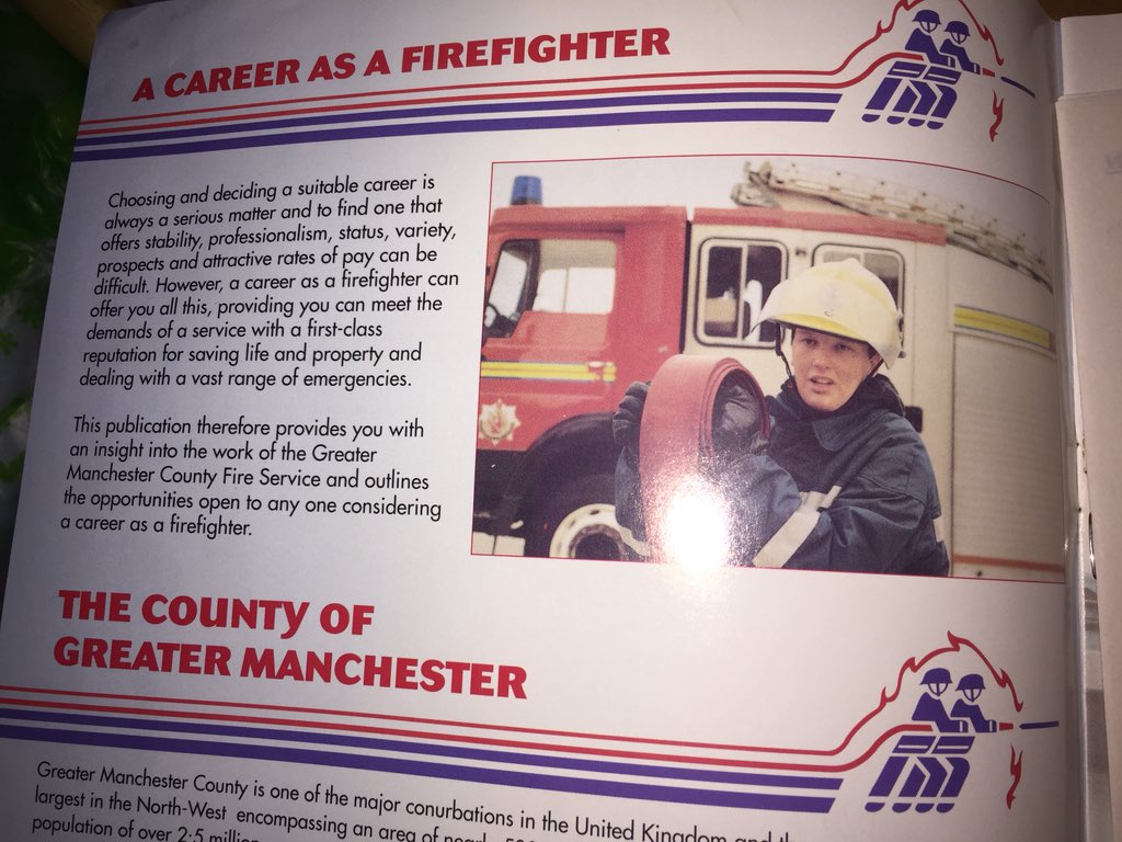 @benlevyfire <a href="/Clarechatsworth/">Buster Dog</a> <a href="/manchesterfire/">Greater Manchester Fire and Rescue Service</a> How things have changed, still love the job though #payback 😉