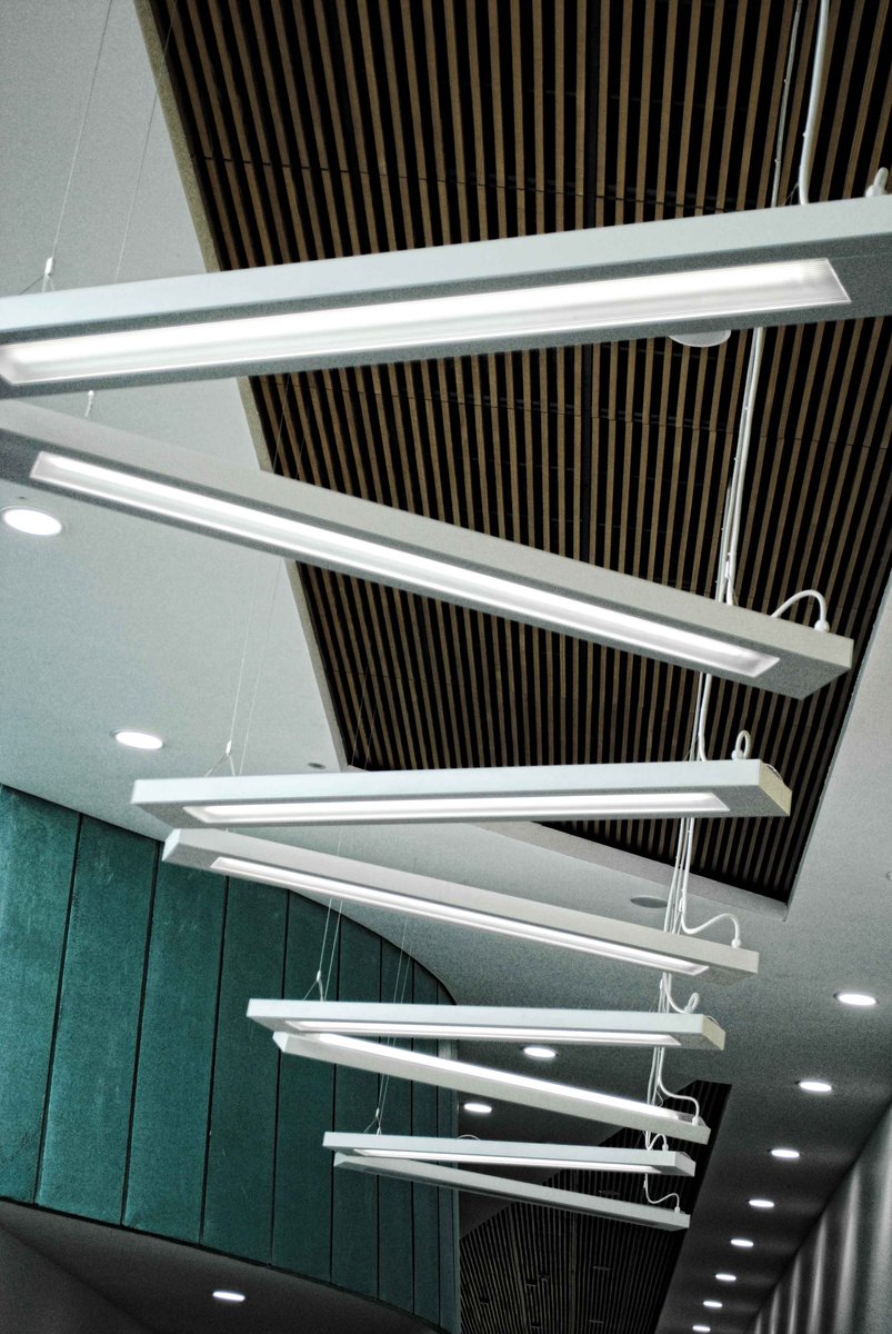 HighlandCraft's tweet photo. Modernist interior decor at the University of the Highlands and Islands, Inverness UHI.  Truly inspiring. https://t.co/GMC30tY6M7