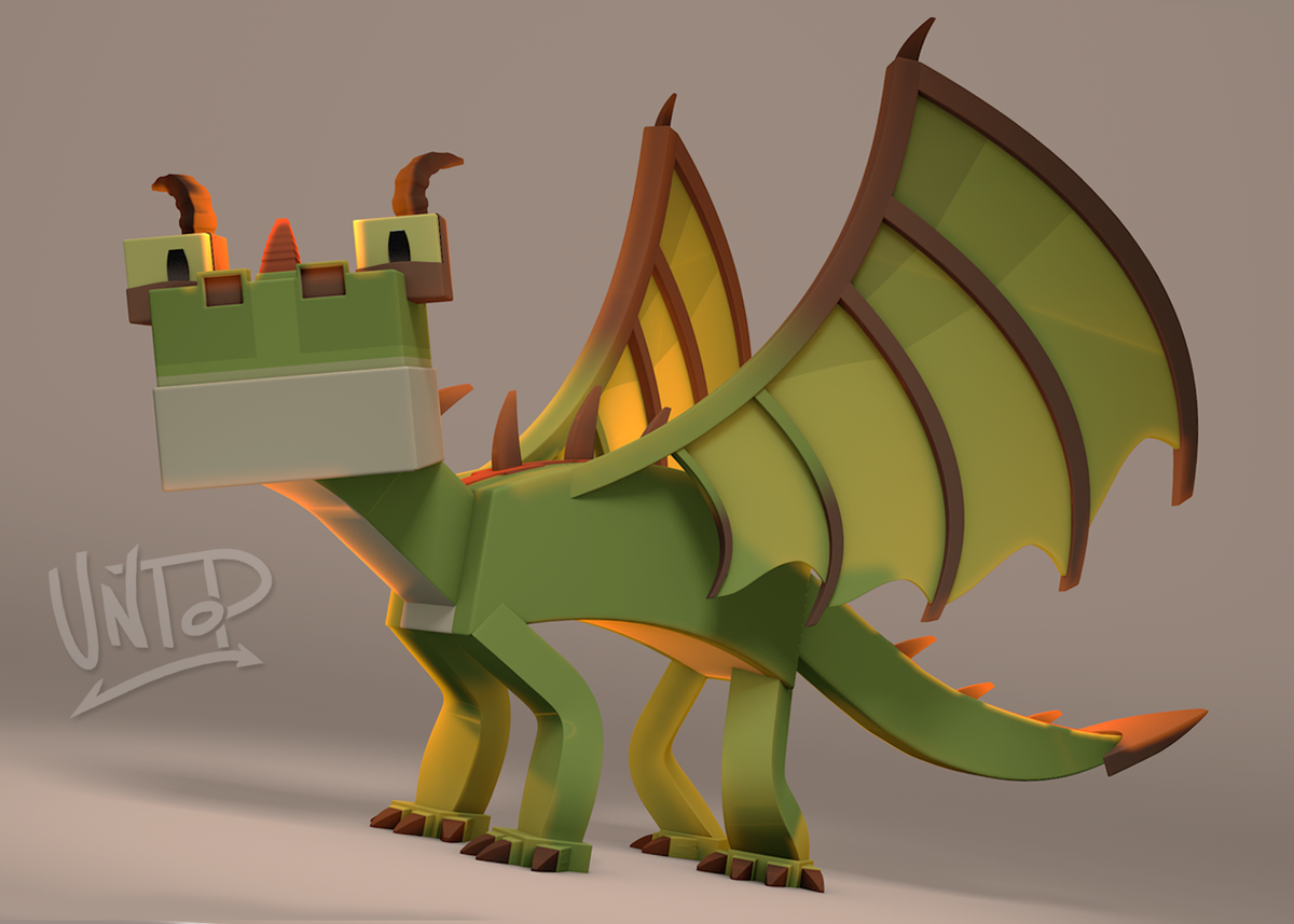 UntopAnimations's tweet photo. Just finished this little dragon called Terrible Terror! https://t.co/hXCDS2fY3O