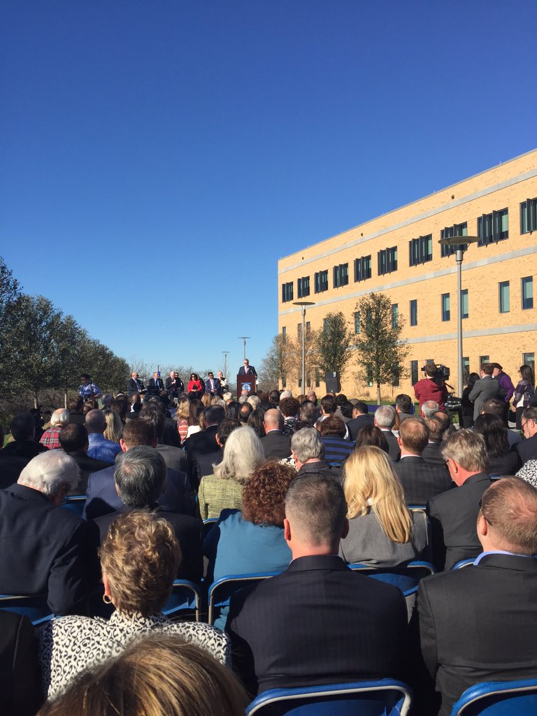 chadschieber's tweet photo. Celebrating SB Hall ribbon cutting at University of Dallas. Great work! https://t.co/0ijGdMEuuw