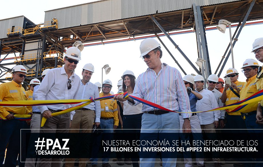 ANI_Colombia's tweet photo. Cuando el mundo tiene resultados negativos, el #Pipe2 impulsó el crecimiento de nuestra economía. #PazYDesarrollo https://t.co/01mFSIufm8