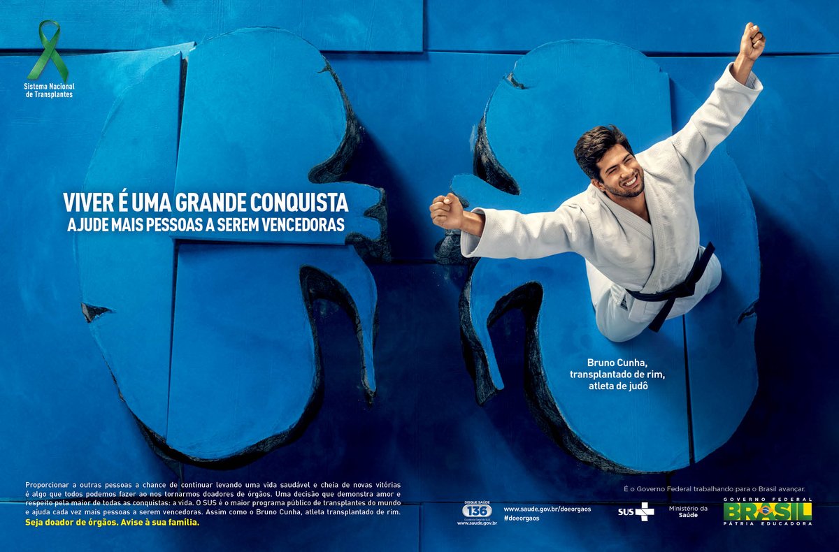 Uma decisão que demonstra amor e respeito pela maior de todas as conquistas: a vida. #doeórgãos