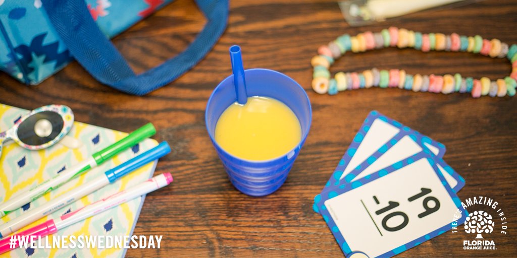 OJfromFlorida's tweet image. So many things to remember; so little time. #FLOJ helps start your child’s nutrition on-the-go! #WellnessWednesday