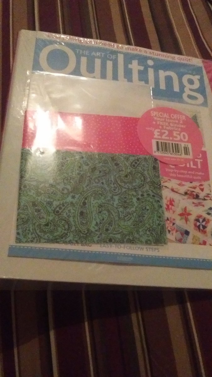 learningtofloat's tweet image. I bought this when I was at asda earlier...perfect folder to file the projects I want out of #lovepatchwork