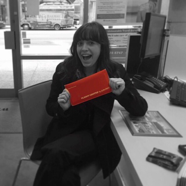 Taggio's tweet photo. Flights to Kilimanjaro booked! Things just got VERY real. Thanks @FlightCentreCa for finding me an epic deal. https://t.co/tJQE6jID8E
