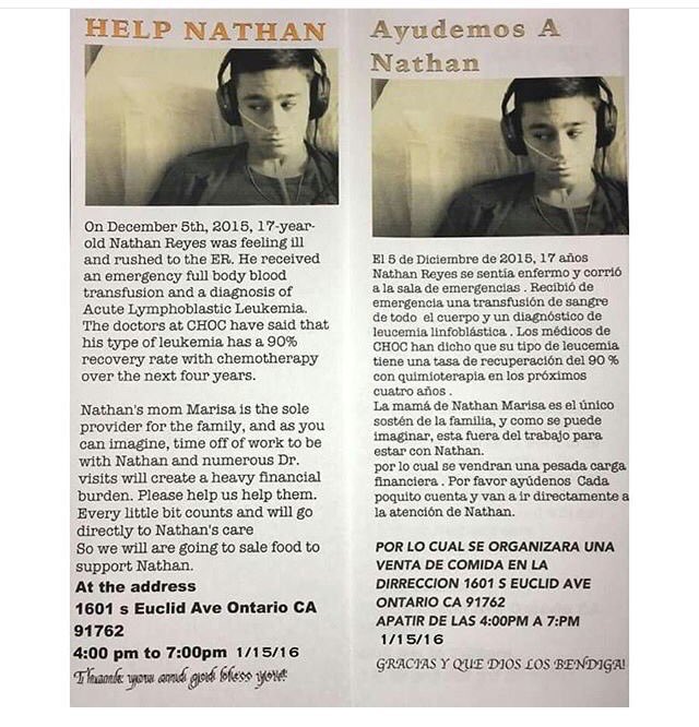 OHighRen's tweet photo. DONT FORGET TODAY! Any help is appreciated. #HelpNathan https://t.co/XPCOFNXg79