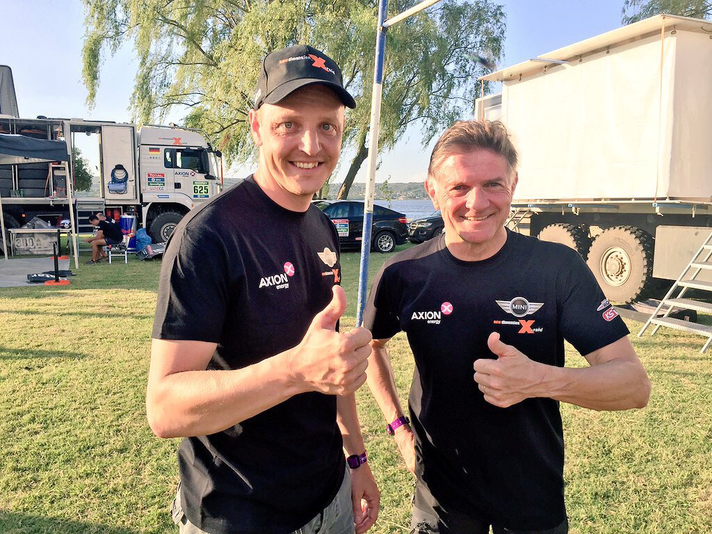 MikkoWRC's tweet image. Stage win in SS12!! #MegaHappy #Dakar @AxionXraidTeam @XraidTeam @MINI @michelPERIN1957