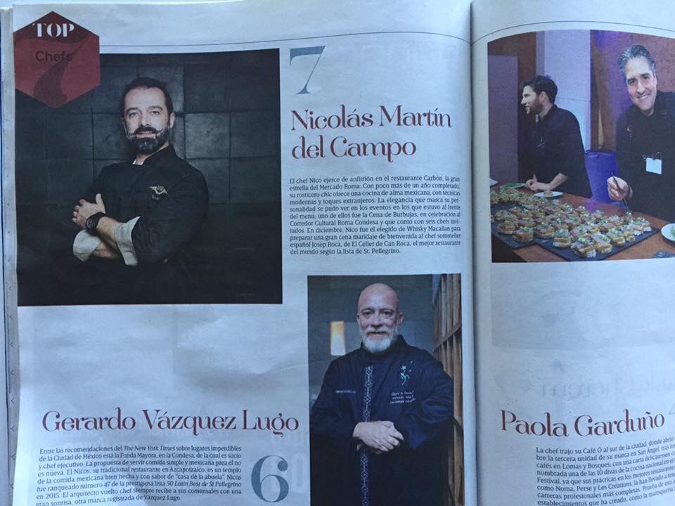 Gracias <a href="/Excelsior/">Excélsior</a> por la publicación de nuestro chef <a href="/nicolasmdelc/">NicolasMartindelCamp</a> de <a href="/CARBON_MR/">Restaurante Carbón</a>