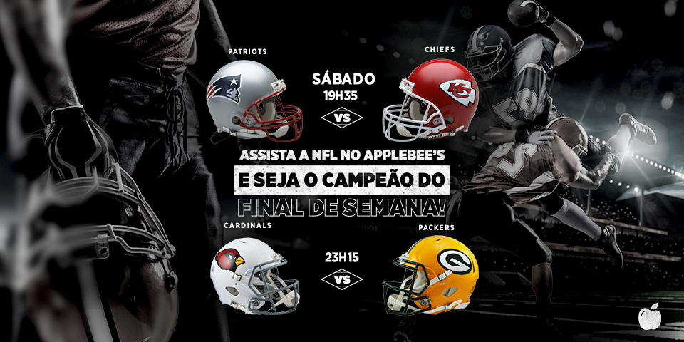 applebees_poa's tweet photo. Corra como um running back pro Applebee’s mais próximo e venha curtir as nossas emoções desses grandes jogos! ;) https://t.co/mAzVFyi4aD