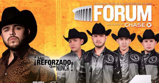 I'm so excited to see Gerardo Ortiz at the Forum next month! - sot.ag/4GZRj